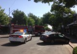 This was the scene Friday (May 20) morning when a suspicious object forced police to close down the downtown area as police and fire officials responded quickly.